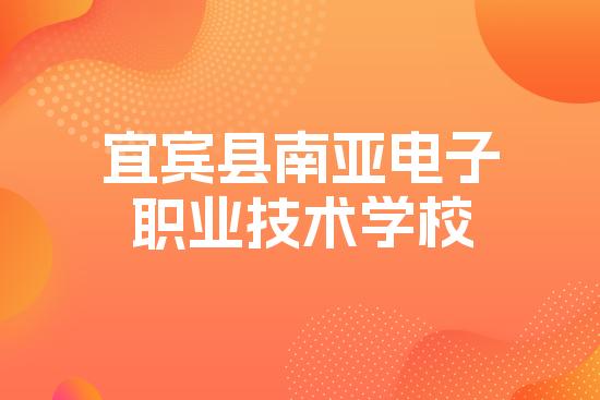 宜宾县南亚电子职业技术学校